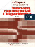 V - Les Funcions Exponencial I Logaritmica - Grup Zero