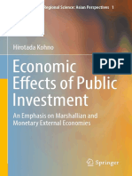 Economic Eff Ects of Public Investment: Hirotada Kohno