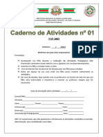 1º e 2º Ano - Caderno de Atividades