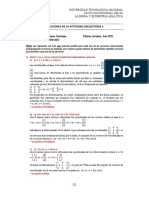 Actividad 3 - Espacios Vectoriales y Transformaciones Lineales - Resuelta