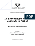 La Praxeología Motriz SOCCER