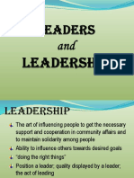 Leadership Virtues