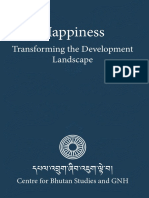 Happiness: Transforming The Development Landscape