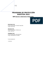 Programa de Protección Auditiva 2021