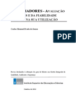 Empilhadores - Avaliação Riscos e Fiab. Humana Sua Utilizção