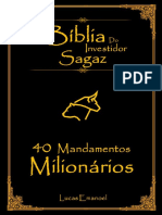 A Bíblia do Investidor Sagaz - Lucas Emanoel