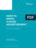 How to Write a Goodadvertisement 4books It