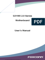 G31MX 2.0 Series Motherboard