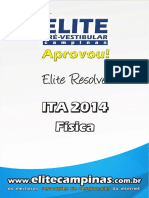 Elite Resolve ITA 2014 Física