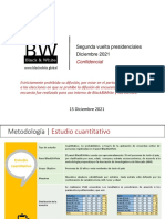 Reporte Segunda Vuelta Presidenciales, 15 Diciembre 2021 PDF