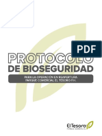 Protocolo de Bioseguridad Parque Comercia El Tesoro