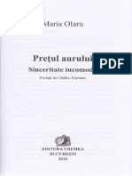 Pretul Aurului. Sinceritate Incomoda. Memoriile Unei Campioane Olimpice - Maria Olaru