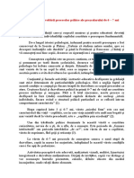 Aspecte Ale Dezvoltării Proceselor Psihice Ale Preşcolarului de 6