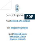 1 Ac Tac Mantenimiento - Mantenimiento General, Preventivo y Productos Utilizados en El Mantenimiento (Modo de Compatibilidad)