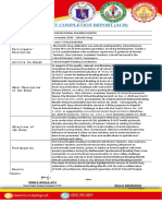 Activity Completion Report (Acr) : Prepared By: Noted: School English Reading Coordinator, DCSS School Principal II