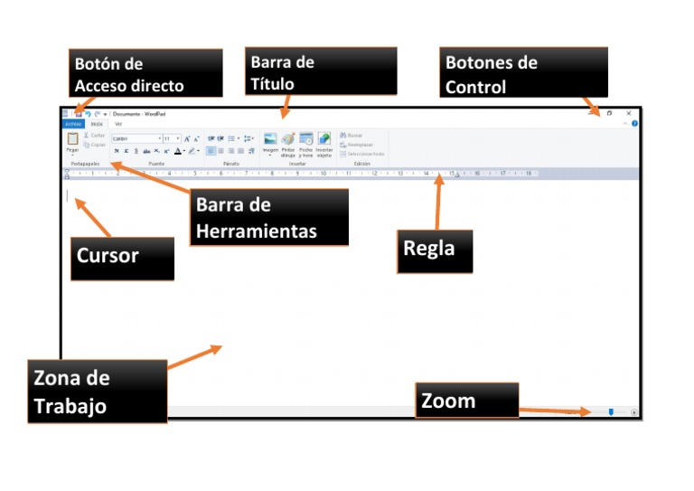 Partes Wordpad 1ro Prim | PDF