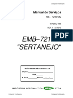 EMB - 721D Sertanejo Manual de Serviço