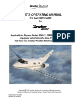 BeechJet - Hawker 800XP Operating Manual