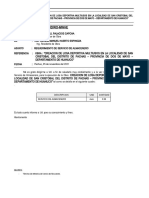 Informe N°015 Servicio de Almacenero (TDR)