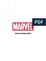 Marvel Brochure History