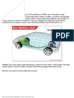 bagaimana muffler bekerja