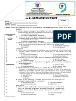 Pr2 Summative Test Week 8