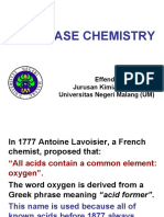 Acid-Base Chemistry: Effendy Jurusan Kimia, FMIPA Universitas Negeri Malang (UM)