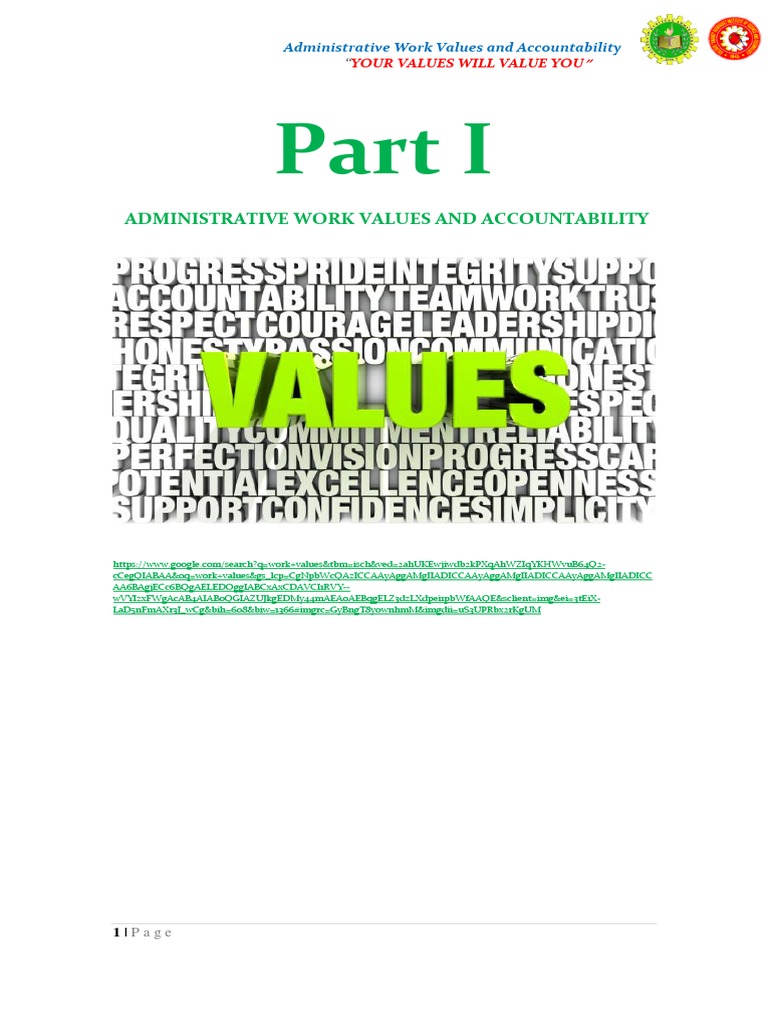 Administrative Values and Accountability | PDF | Grace In Christianity ...