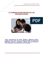 La Comunicacion Dentro de La Organizacion PDF