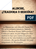 Malinche, Traidora o Heroína