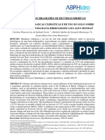 Mudança Climática - Hidrologia - BH Do Alto Mundaú