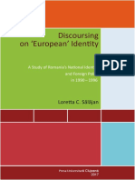 Discoursing on European Identity a Study
