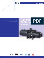 High-Efficiency Model RC2 Series Screw Compressor