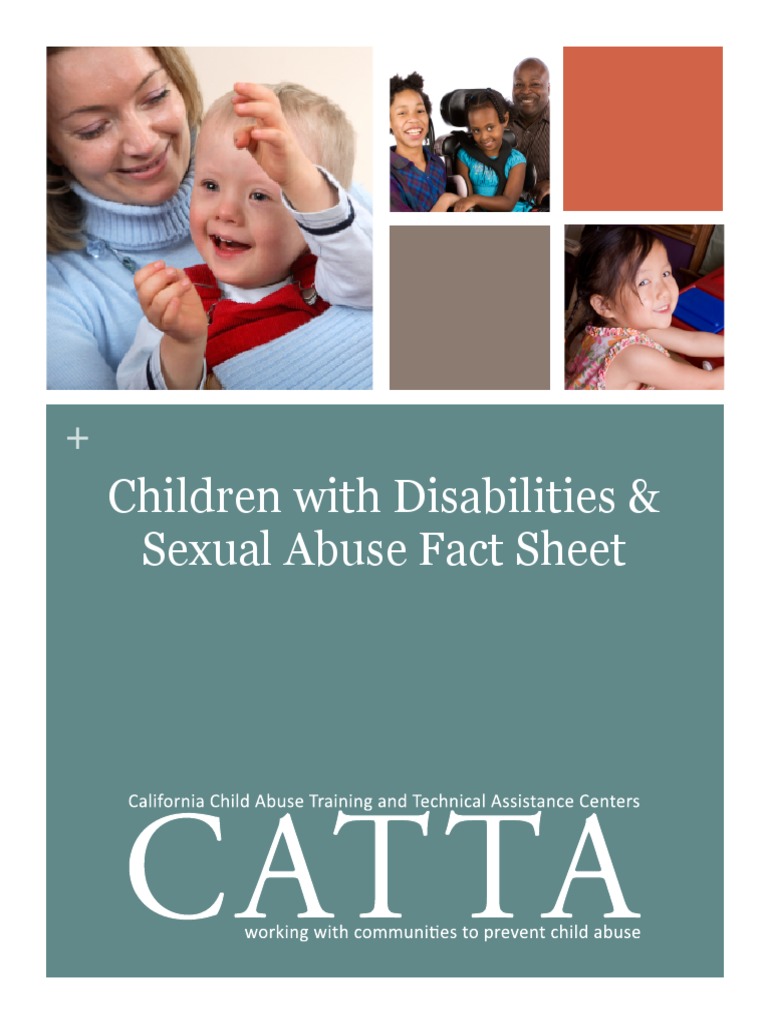 Children With Disabilities & Sexual Abuse Fact Sheet | PDF | Child ...