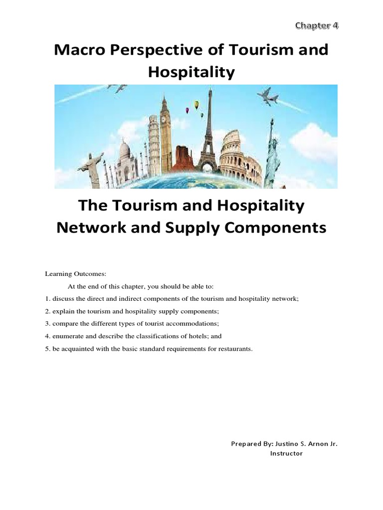 Components of Tourism and Hospitality | PDF | Tourism | Attitude ...