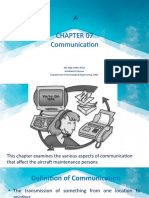 AEAS 455 - CHAPTER - 7 - Communication