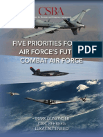 Five Priorities For The Air Forces Future Combat Air Force Web