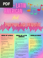 Afro-Latin American and Popular Music