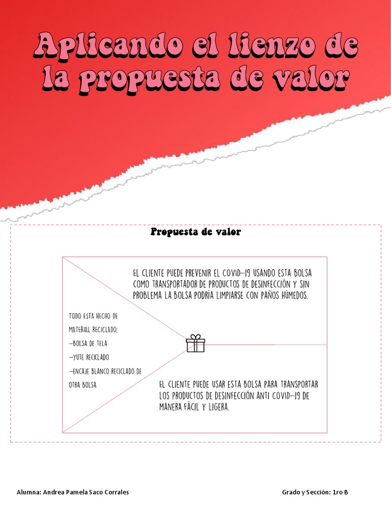 Aplicando El Lienzo de La Propuesta de Valor (EPT) PDF
