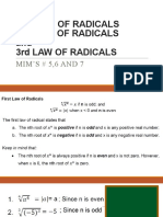 Radical Laws 5, 6, & 7 Explained