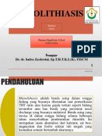 Rhinolitiasis PPT Phonnaa