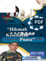 Flyer Kajian Online 1 Mei 2021 Edit