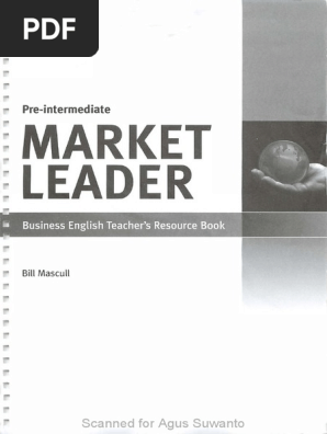 Teacher Book - Market Leader 3rd Edition - Pre-Intermediate | PDF