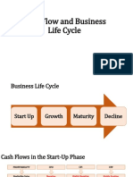 Cash Flows and Life Cycle of Firm