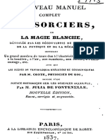 1837 Conte Fontenelle Nouveau Manuel Complet Des Sorciers