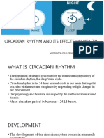 Circadian Rhytm and Effects On Health