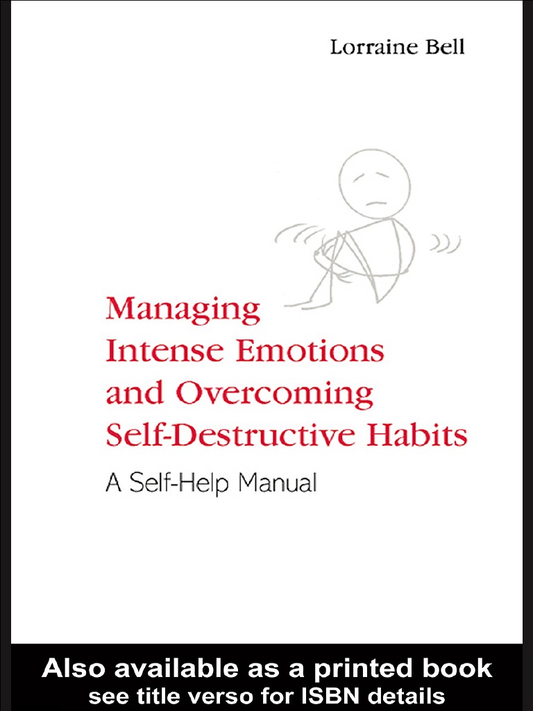 Managing Intense Emotions and Overcoming Self-Destructive Habits | PDF ...