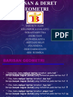 Barisan Geometri