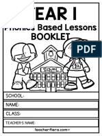 y1 Phonics Based Lessons Booklet 2020