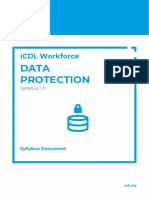 ICDL Data Protection Syllabus